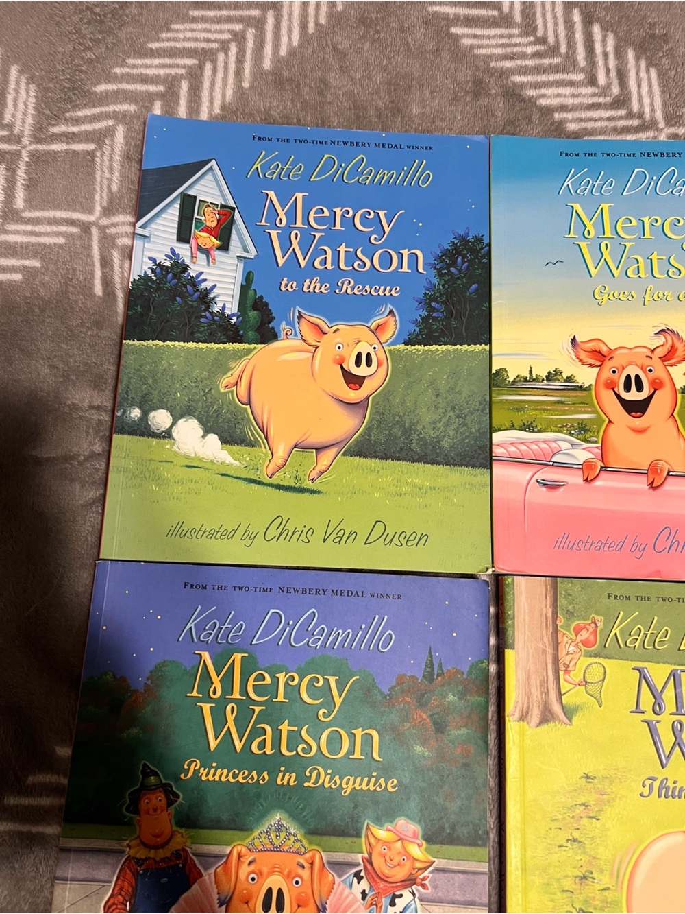 Mercy Watson Series by Kate DiCamillo 6 Piece Kids Book Lot Set Bundle - Picture 2 of 16
